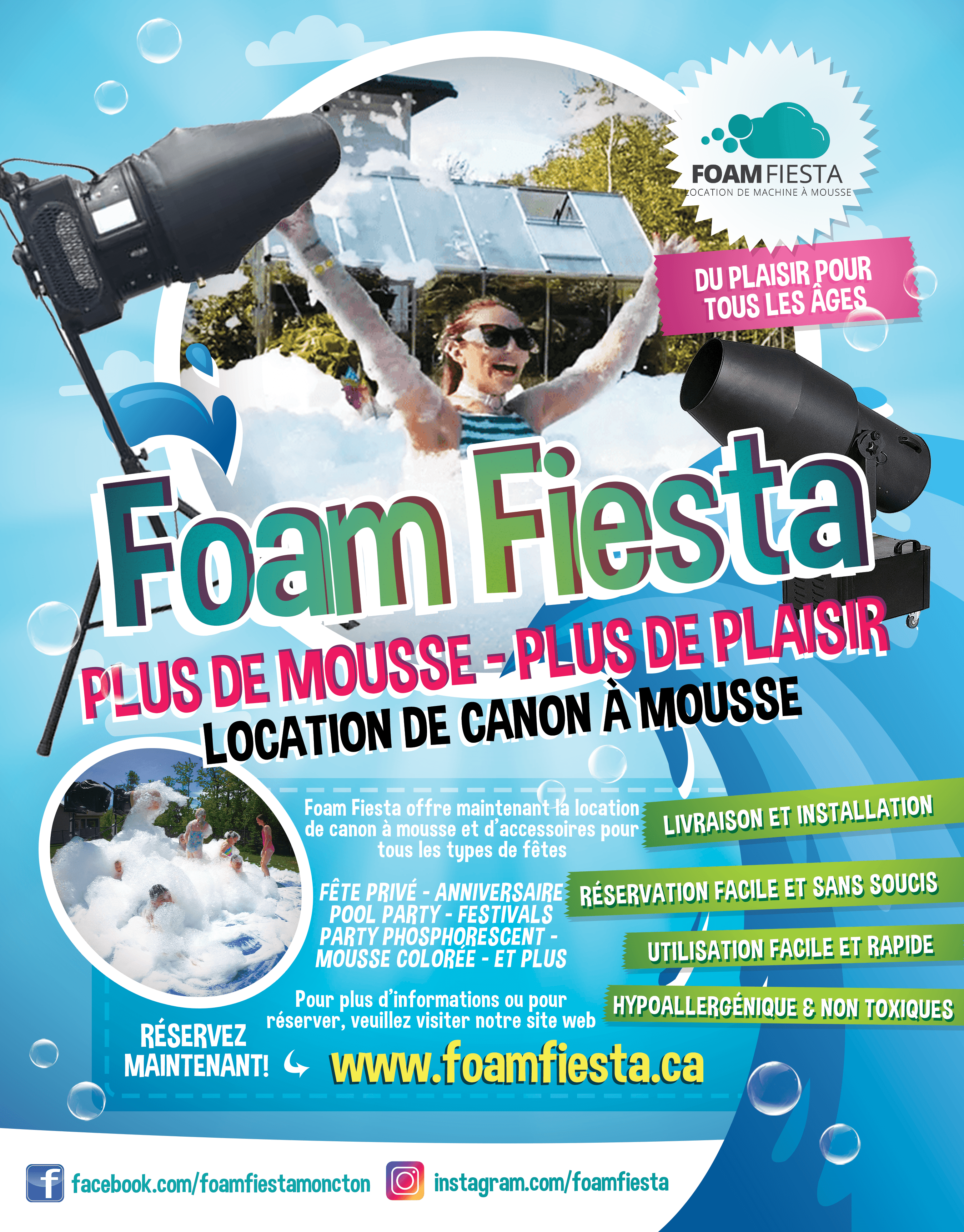 Foam Fiesta Flyer (Français)