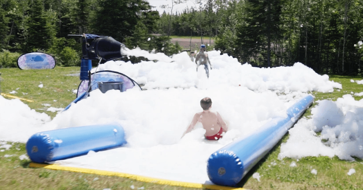 Slip & Slide Foam Party Moncton